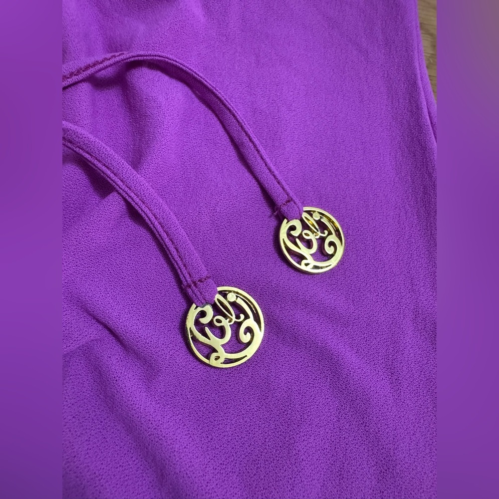 Luli Fama fuchsia swim cover-up mini dress – Size S – Made in Colombia - Picture 5 of 9